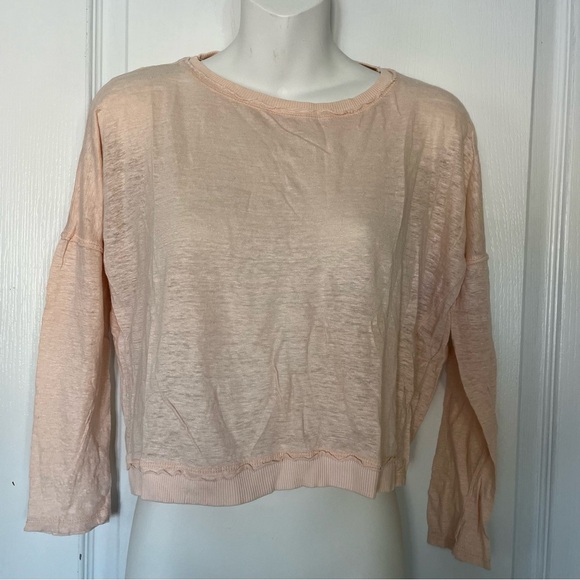 Zara Trafaluc Longsleeves Cropped Small for Women - Picture 2 of 8